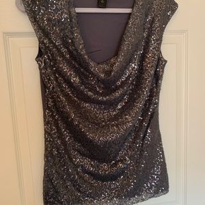 Beautiful sleeveless sequined top...all seasons